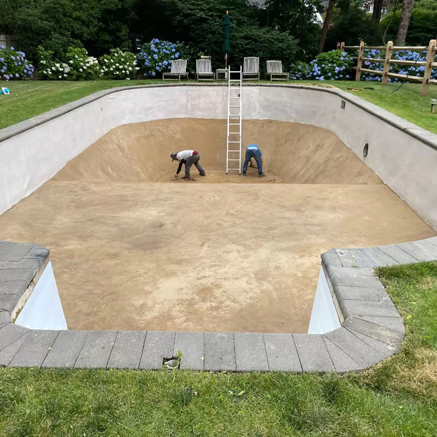 pool construction