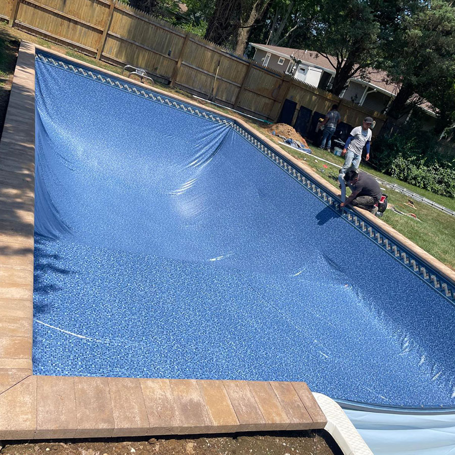 pool construction