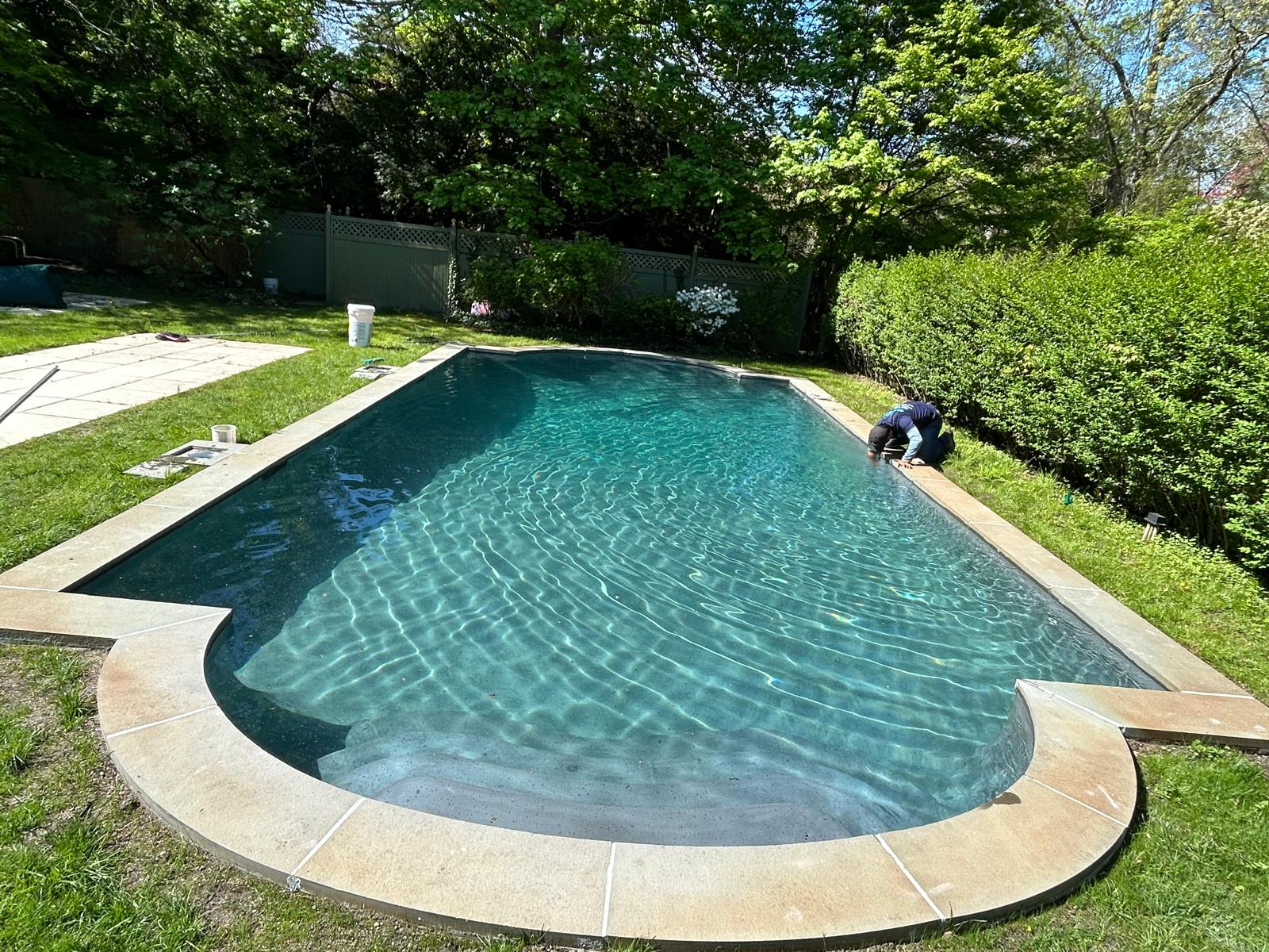 pool construction