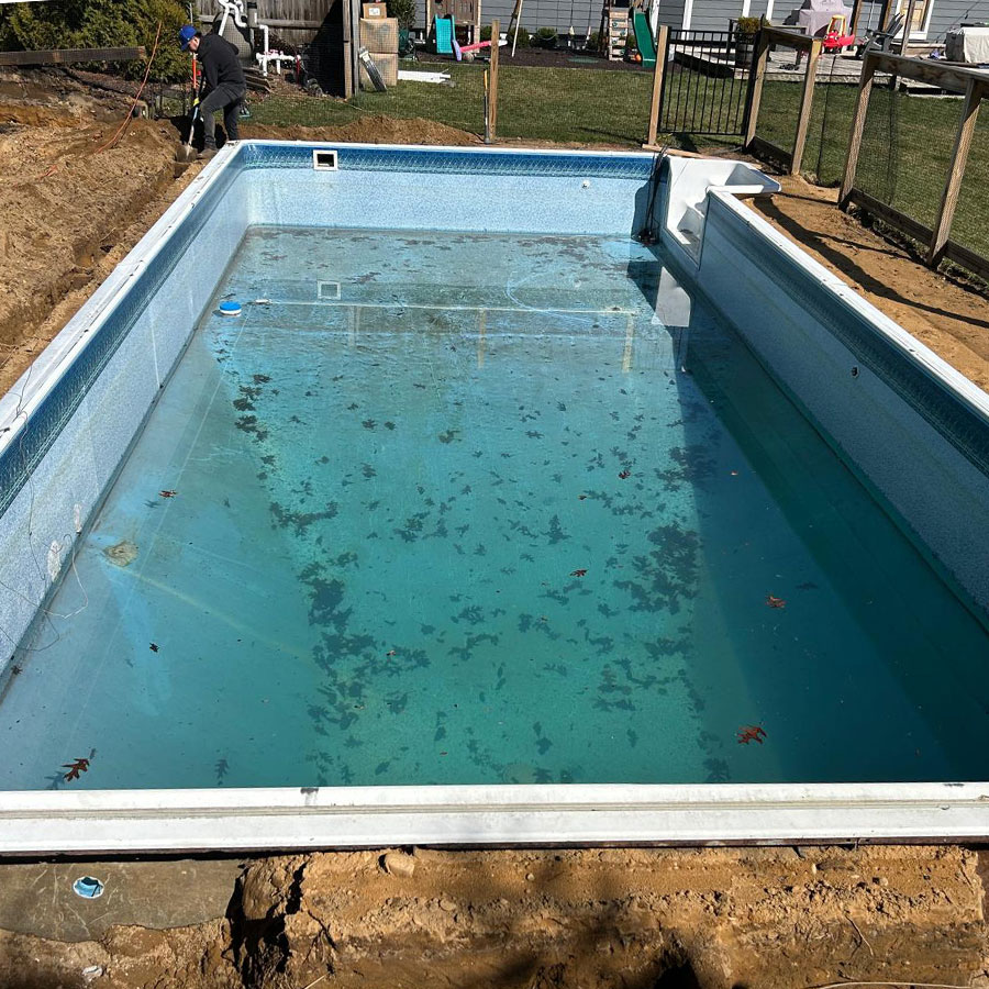 pool construction