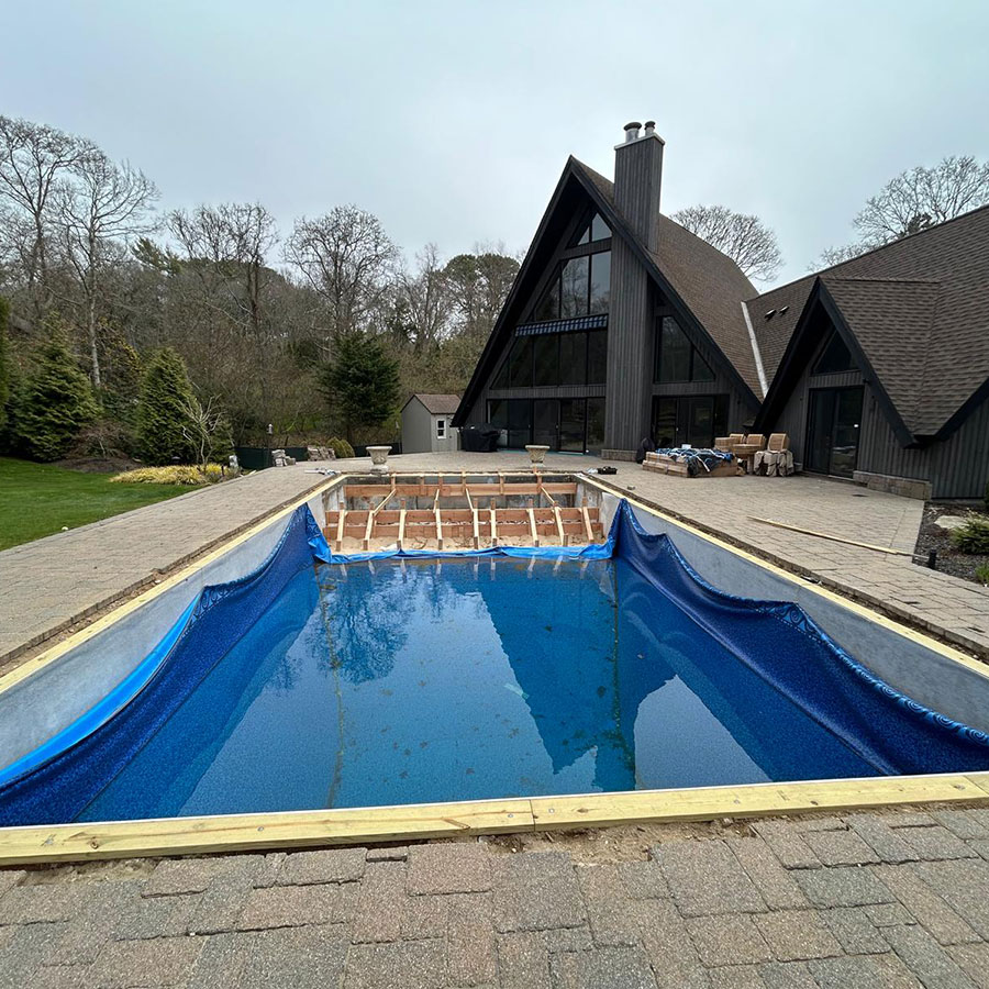 pool construction